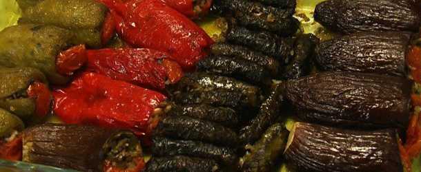 Zeytinyağlı karışık dolma tarifi