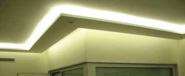 Tavan LED Aydınlatma Örnekleri