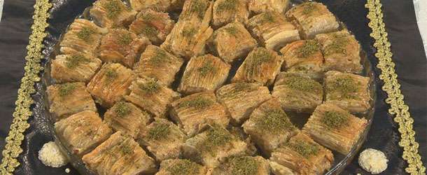 Gazete baklava tarifi