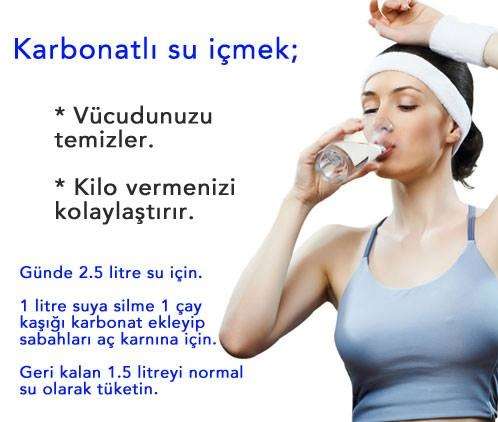 Karbonatlı Su ile Zayıflama Kürü Nasıl Yapılır?