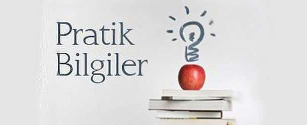 Evinizde yaşamı kolaylaştıracak pratik bilgiler