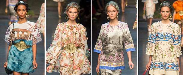 Dolce & Gabbana 2014 İlkbahar / Yaz Defilesi