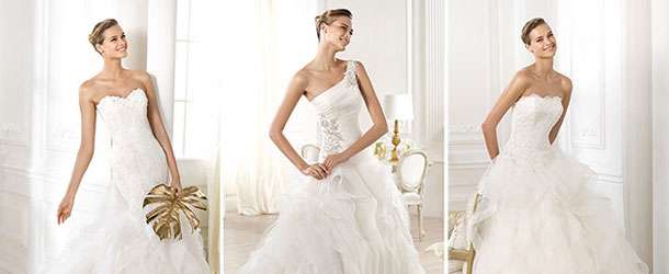 Pronovias 2014 gelinlik modelleri