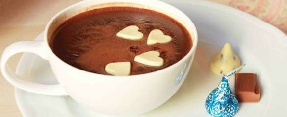 Sıcak çikolata ile yağ yakımı Kadınlar Kulübü