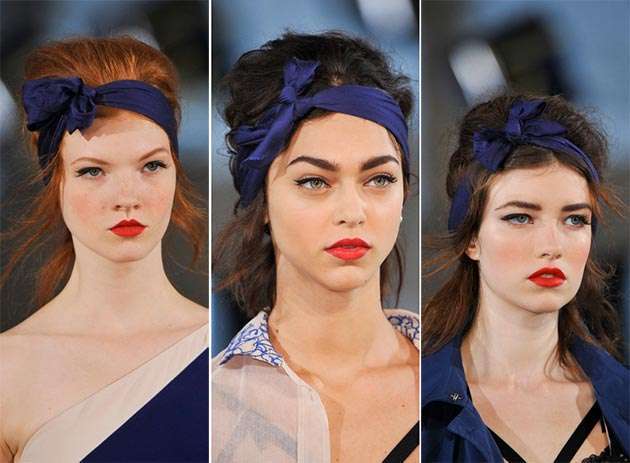 İlkbahar 2014 Saç Aksesuar Trendleri İlkbahar 2014 Saç Aksesuar Trendleri