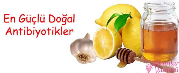 En Güçlü Doğal Antibiyotikler