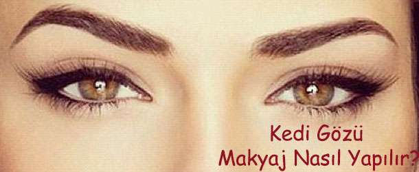 Kedi Gözü Makyajı Nasıl Yapılır? | 1