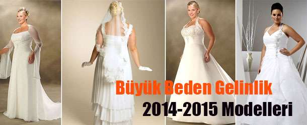 Büyük Beden 2014-2015 Gelinlik Modelleri