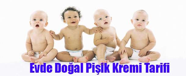 Evde Doğal Pişik Kremi