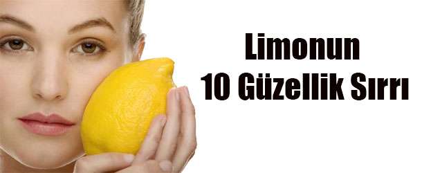 Limonun 10 Güzellik Sırrı