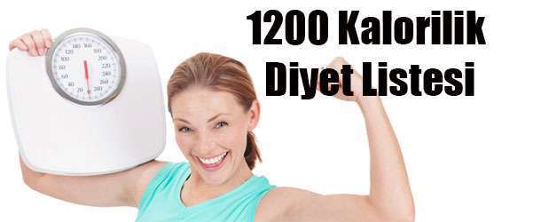 1200 Kalorilik Diyet