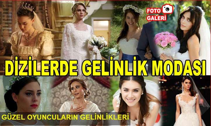 Dizi Gelinlik Modelleri