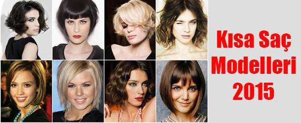 Kısa Saç Modelleri 2015