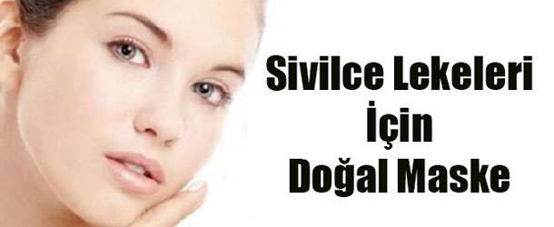 Sivilce Lekeleri İçin Doğal Maske