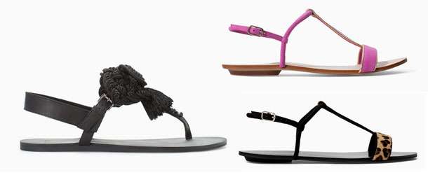Zara Sandalet 2014 Modelleri