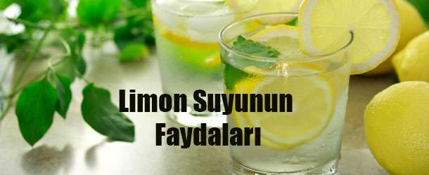 Limon Suyunun Faydaları