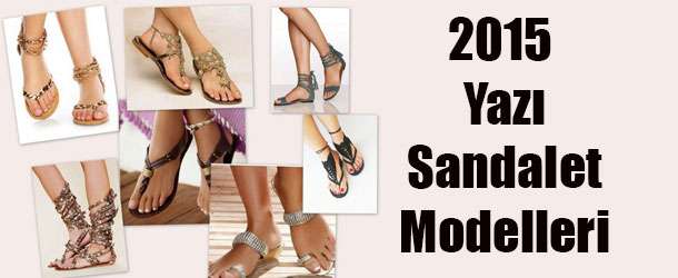 Sandalet Modelleri 2015