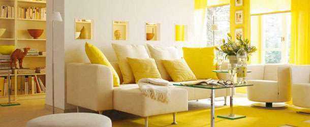 Sarı Renk Ev Dekorasyon Önerileri