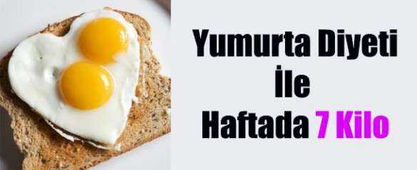 Yumurta Diyeti İle 1 Haftada 7 Kilo Kadınlar Kulübü