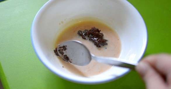 Çikolata Maskesi Hazırlanışı