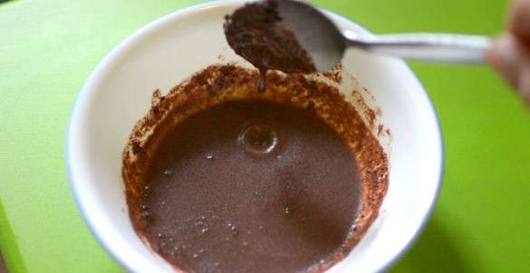 Çikolata Maskesi Hazırlanışı