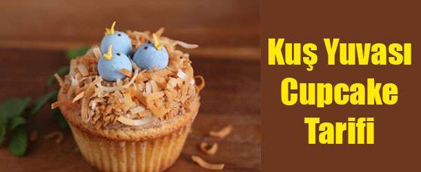 Kuş Yuvası Cupcake Tarifi