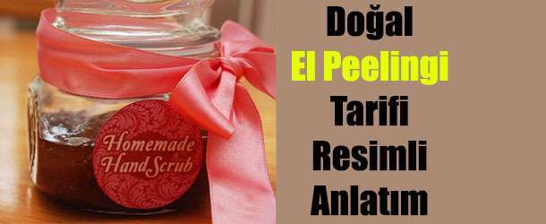 Doğal El Peelingi Resimli Tarifi