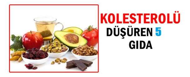 Kolestrolü Düşüren 5 Süper Yiyecek