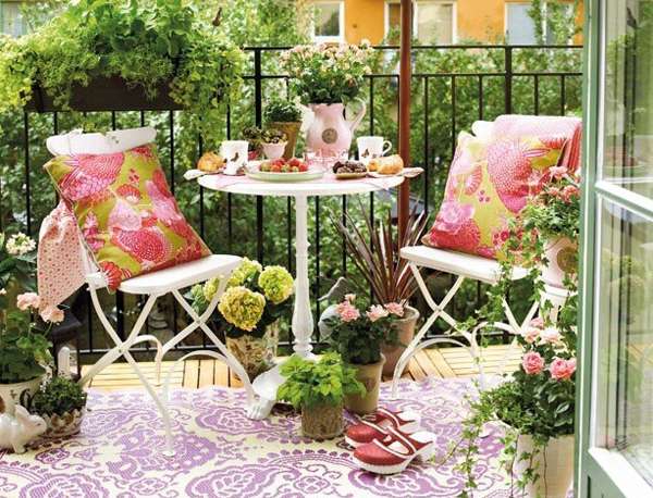 Balkon dekorasyon Ãrnekleri