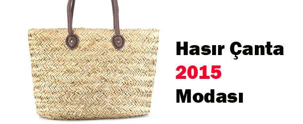 En Güzel Hasır Çanta Modelleri 2015