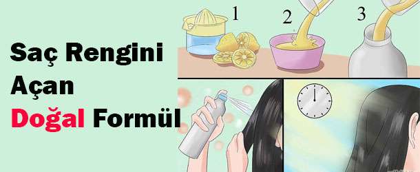 Saç Renk Açıcı Süper Yöntem | 1