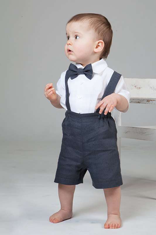  Baby Boys Charcoal Suits