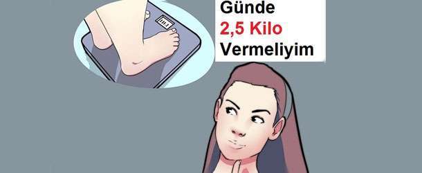 Günde 2,5 Kilo Nasıl Verilir?