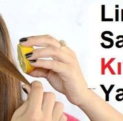 Saçlar köpükle boyanıyor Saçlar köpükle boyanıyor