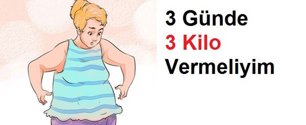 3 Günde 3 Kilo Diyet Listesi İle Zayıflayın | 1