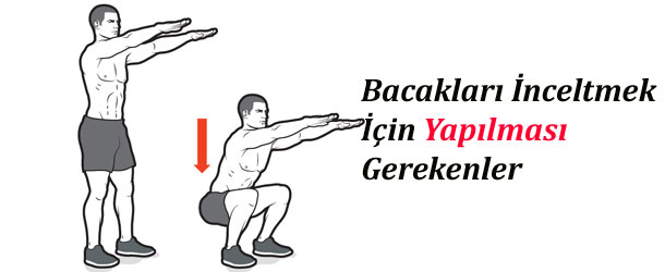 Bacak Zayıflatma İçin Yapılması Gerekenler