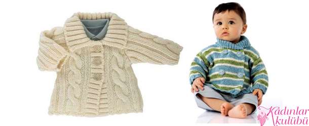 En Güzel Erkek Bebek Örgü Hırka Modelleri 2015 | 1