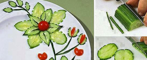 Sebze Tabağı Süsleme Sanatı Örnekleri