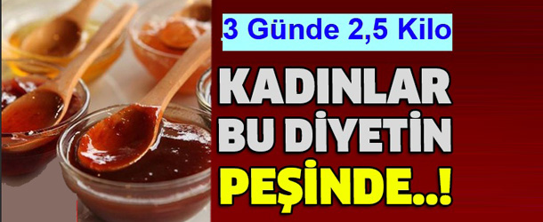 Pratik Diyet Listesi İle 3 Günde 2,5 Kilo