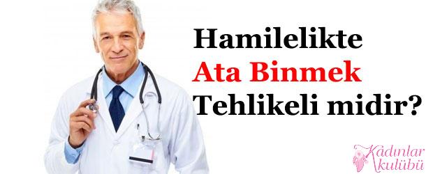 Hamileler Ata Binebilir mi?