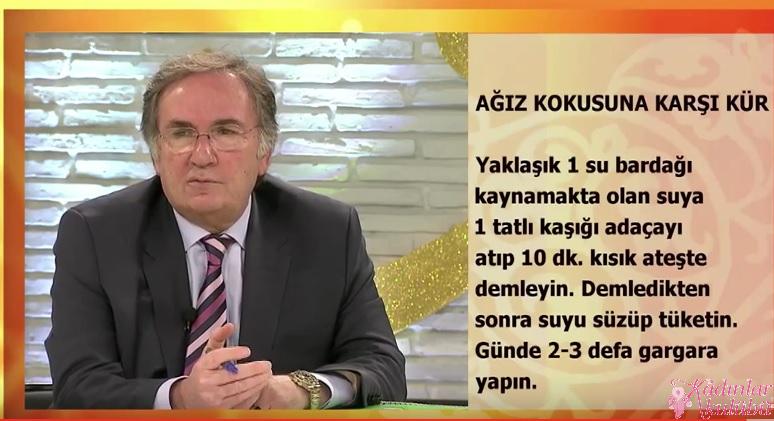 İbrahim Saraçoğlu Ağız Kokusu Bitkisel Tedavi Yöntemi Kadınlar Kulübü