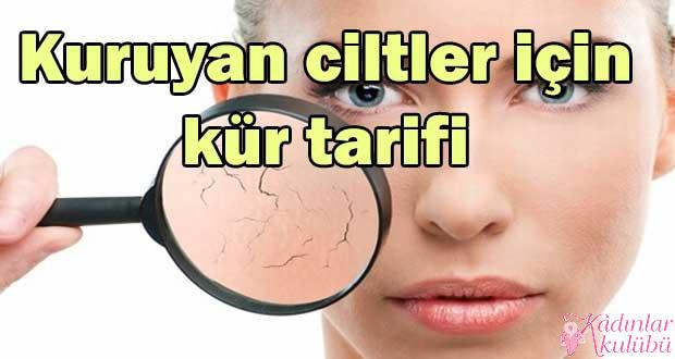 Çok kuruyan ciltler için kür tarifi