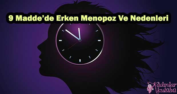 Erken Menopoz