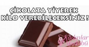 Çikolata yiyerek diyet yapmak mümkün mü Çikolata yiyerek diyet yapmak mümkün mü