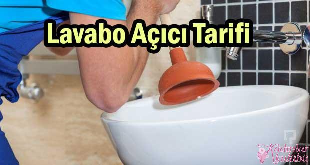 Lavabo Açıcı Tarifi