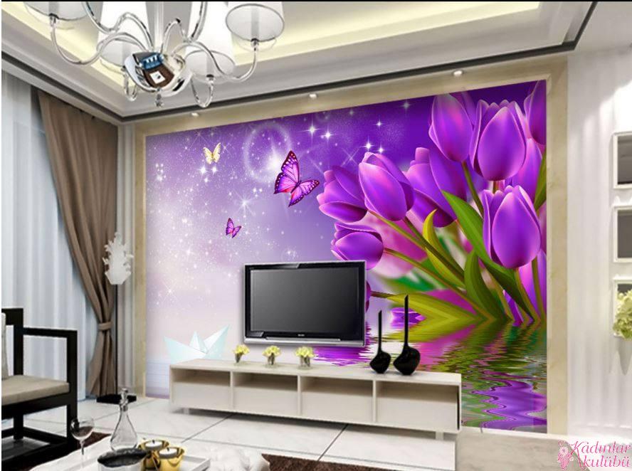 3D duvar kağıdı 2016 modelleri Kadınlar Kulübü