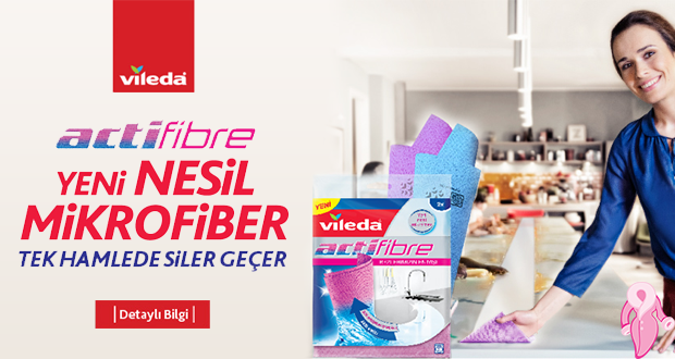 Temizlikte yeni dönem : Vileda Actifibre