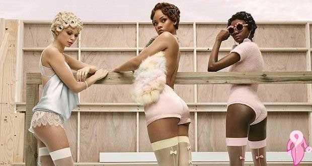 Rihanna yeni çorap koleksiyonu 2016