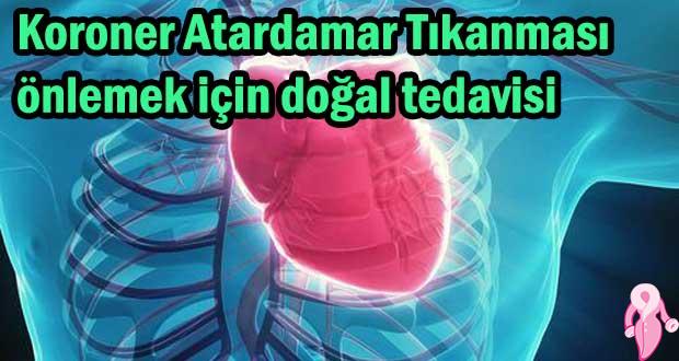 Koroner Atardamar Tıkanması önlemek için