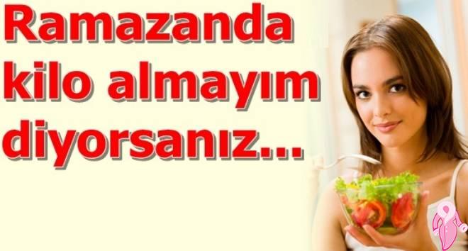 Ramazanda diyet yapmak mümkün mü?